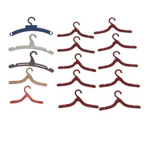 Vintage 1960’s Lot Of 15 Barbie Ken Doll Clothing HANGERS